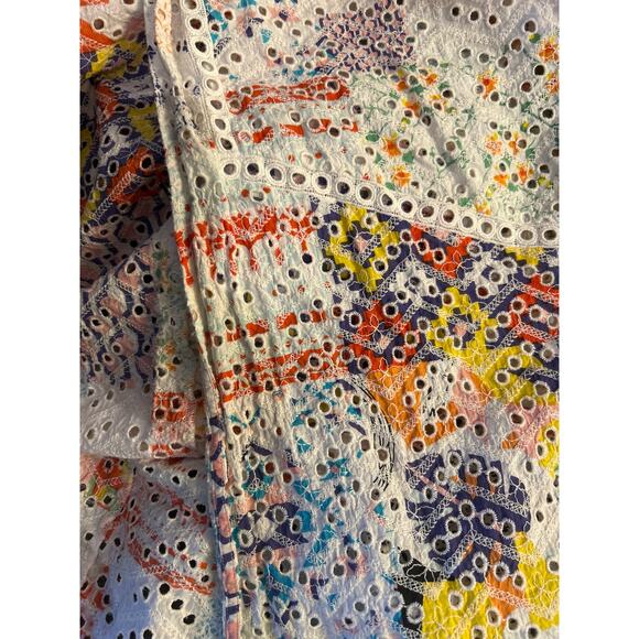 Anthropologie Rayne Patchwork Evelet Kimono - Picture 6 of 6